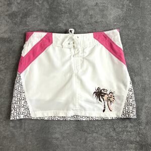 Vintage Y2K London Blues Mini Skirt Skort Womens 9 2000s Beach Girl